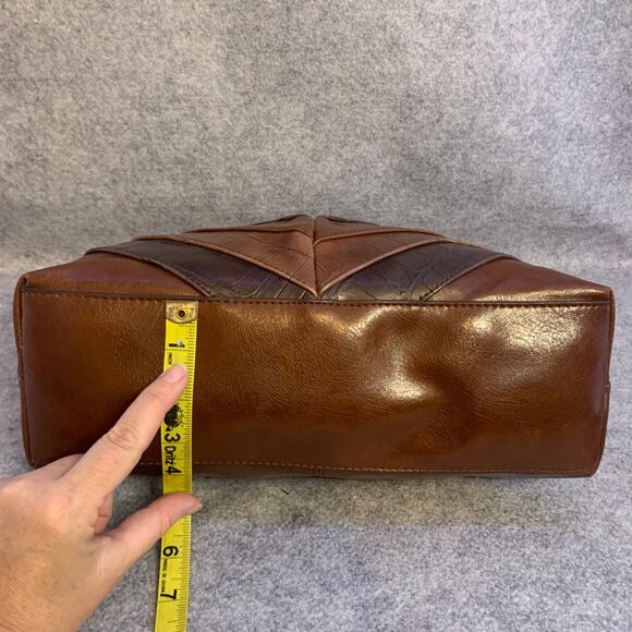 Vintage Relic for Fossil Vegan Leather Handbag, Shoulder Bag or Crossbody, 90's - Picture 9 of 12